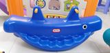 Bập bênh cá voi 3 chỗ ngồi Little Tikes