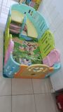 Quây lớn có cửa cao cấp màu pastel sang trọng kết hợp cầu trượt