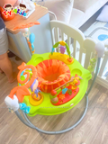 Ghế nhảy Fisher Price Tiger Time Jumperoo with Music, Light & Sounds