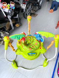 Ghế nhảy Jumperoo Jungle màu xanh chân cong