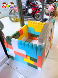 Bộ xếp hình gạch khổng lồ Hàn Quốc cho bé sáng tạo