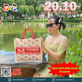 TÚI VẢI ĐAY LINEN dày dặn và tiện lợi