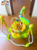 Ghế nhảy Jumperoo Jungle màu xanh chân cong