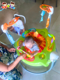 Ghế nhảy Fisher Price Tiger Time Jumperoo with Music, Light & Sounds