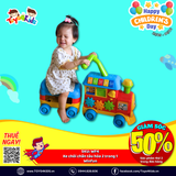 Xe tập đi tàu hỏa kết hợp xe chòi chân 2 trong 1 Winfun