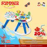 Xe Tập Đi 4 trong 1 Around We Grow - Walk Around Discovery Activity Center Table