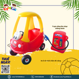 Combo Xe ô tô chòi chân đỏ vàng Little Tikes + Trạm xăng âm nhạc thông minh Little Tikes
