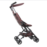 Xe đẩy du lịch gấp gọn GB Pockit màu nâu