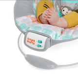 Ghế rung họa tiết động vật hoang dã Bright Starts