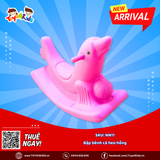 Bập bênh cá heo hồng
