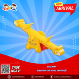 Bập bênh chú hươu 2 chỗ ngồi