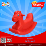 Bập bênh ngựa đỏ
