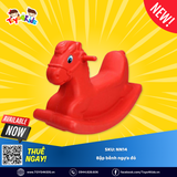 Bập bênh ngựa đỏ