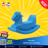 Bập bênh ngựa xanh dương