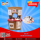 Căn bếp tươi mới Step2