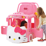 Nhà chơi cầu trượt xe Bus Hello Kitty 3 trong 1
