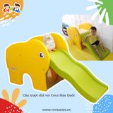 Cầu trượt mini chú voi Coco Hàn Quốc