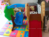 Cầu trượt xích đu mini hình cây Little Tikes