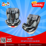 Ghế ngồi ô tô ISOFIX xoay 360 độ