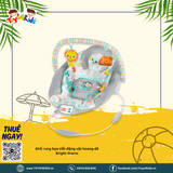 Ghế rung họa tiết động vật hoang dã Bright Starts