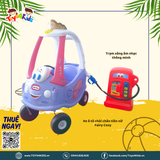 Combo Xe ô tô chòi chân tiên nữ Fairy Cozy Little Tikes + Trạm xăng âm nhạc thông minh Little Tikes