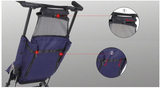 Xe đẩy du lịch gấp gọn GB Pockit màu nâu