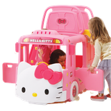 Nhà chơi cầu trượt xe Bus Hello Kitty 3 trong 1