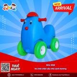 Xe chòi chân sâu nhỏ xanh dương