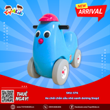 Xe chòi chân sâu nhỏ xanh dương Step2