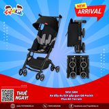 Xe đẩy du lịch gấp gọn GB Pockit Plus All-Terrain