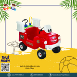 Xe ô tô chòi chân cứu hỏa Little Tikes