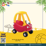 Xe ô tô chòi chân đỏ vàng Little Tikes