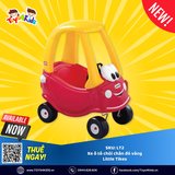 Xe ô tô chòi chân đỏ vàng Little Tikes