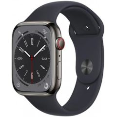 Apple Watch Series 8 41mm (LTE) Viền thép dây cao su chính Hãng VN/A