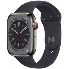 Apple Watch Series 8 45mm (LTE) Viền thép dây cao su chính hãng VN/A