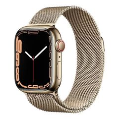 Apple Watch Series 7 45mm (4G) Viền thép dây thép Nhập Khẩu