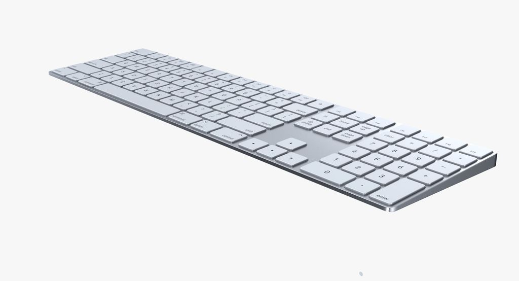 Bàn phím Không Dây Apple Magic Keyboard with Numeric Keypad – Silver