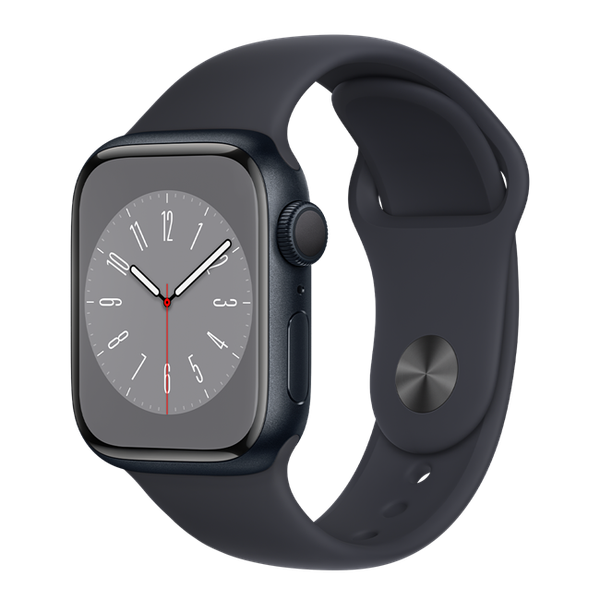 Apple Watch Series 8 45mm (GPS) Viền nhôm dây cao su chính hãng VN/A