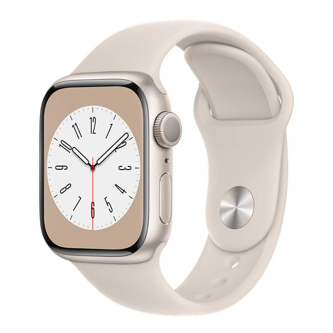 Apple Watch Series 8 45mm (GPS) Viền nhôm dây cao su chính hãng VN/A