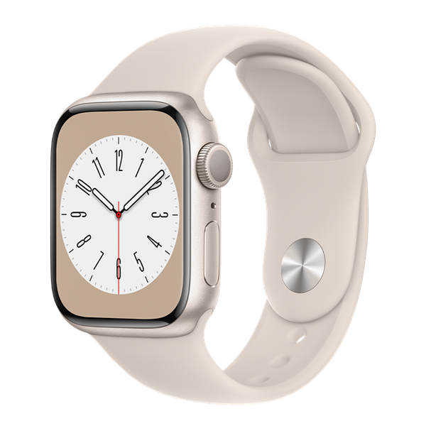 Apple Watch Series 8 41mm (GPS) Viền nhôm dây cao su chính hãng VN/A