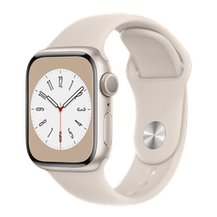 Apple Watch Series 8 41mm (GPS) Viền nhôm dây cao su chính hãng VN/A