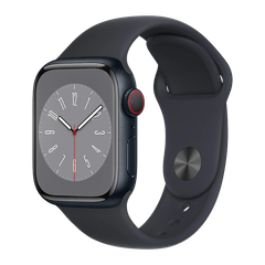 Apple Watch Series 8 45mm (LTE) Viền nhôm dây cao su chính hãng VN/A