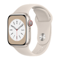 Apple Watch Series 8 45mm (LTE) Viền nhôm dây cao su chính hãng VN/A