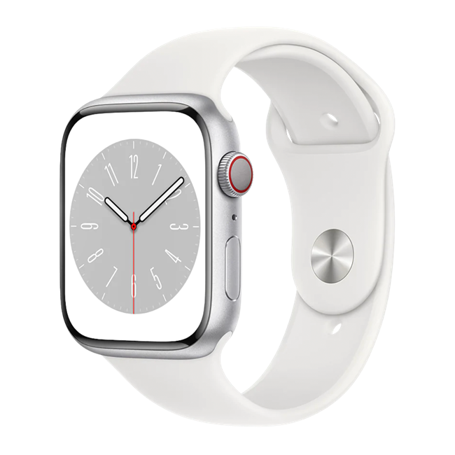 Apple Watch Series 8 41mm (LTE) Viền nhôm dây cao su chính hãng VN/A