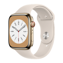 Apple Watch Series 8 41mm (LTE) Viền thép dây cao su chính Hãng VN/A