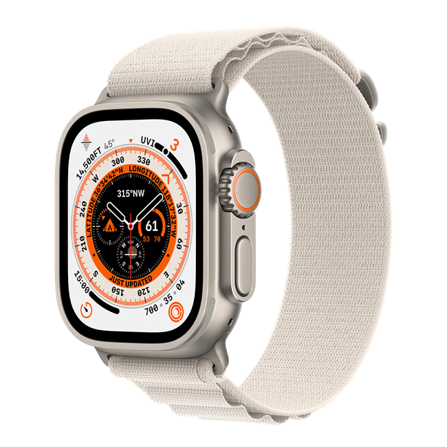 Apple Watch Ultra 49mm (LTE) Viền Titan dây Alpine Loop nhập khẩu