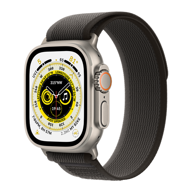 Apple Watch Ultra 49mm (LTE) Viền Titan dây Trail chính hãng VN/A