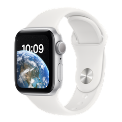 Apple Watch SE2 (2022) 44mm (GPS) Viền nhôm dây cao su nhập khẩu