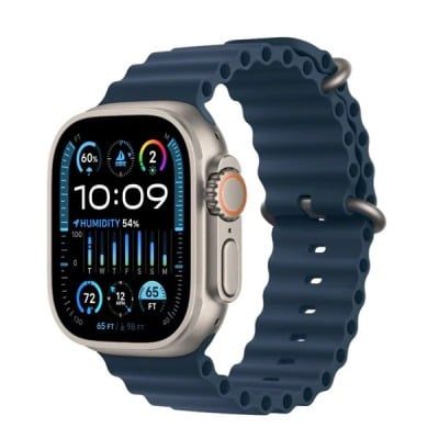 Apple Watch Ultra 2 GPS + Cellular 49mm viền Titanium DâyOcean Band Chính Hãng VN/A