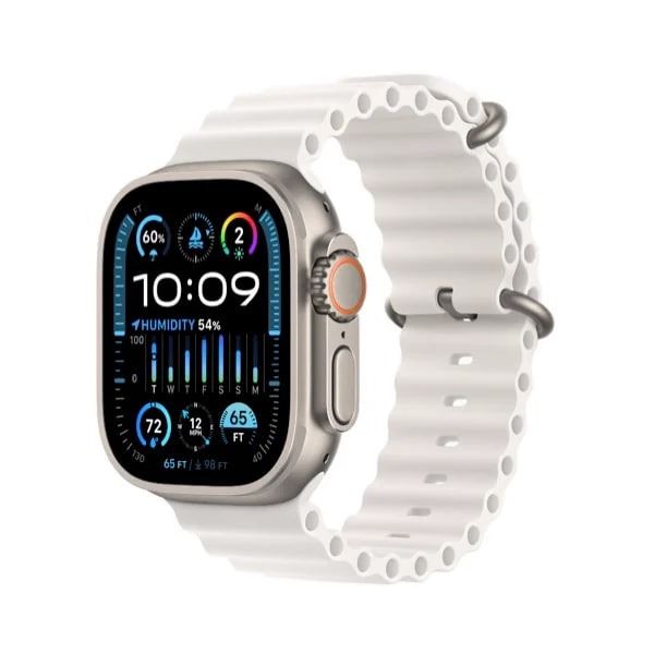 Apple Watch Ultra 2 GPS + Cellular 49mm viền Titanium DâyOcean Band Nhập Khẩu